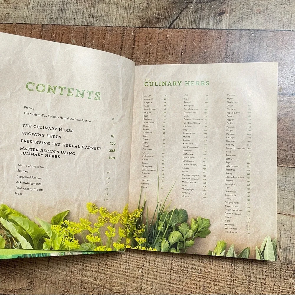 The Culinary Herbal Growing & Preserving Flavorful Herbs by Susan Belsinger